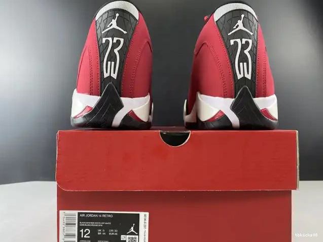 Rep TBkick GYM RETRO AIR RED TORO JORDAN 14 487471-006 0517